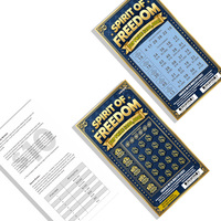 Tarjetas de Visita y Boletos de Lotería de Cartón Impresas en CMYK, Ecológicas, con Datos Variables, Personalizadas, Nuevas y Populares, al por Mayor