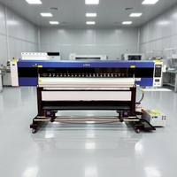 Ukuran Cetak Besar 1.8m Resolusi Tinggi Inkjet Digital UV RTR Murah