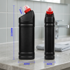 ขวดเคมีแบบมืออาชีพ HDPE 1000 มล. ฝาเกลียวแบบรีไซเคิลได้ สำหรับบรรจุภัณฑ์น้ำยาทำความสะอาดในครัวเรือน น้ำยาล้างห้องน้ำ และน้ำยาฟอกขาว - Product Image 3