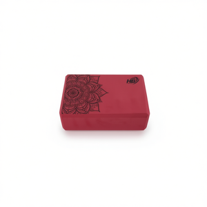 Crimson 180g Mandala Design Yoga <b>Brick</b> 15*23*7.5cm Yoga Blocks - Product Image 1