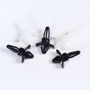 Poteau d'isolation noir en forme d'avion à double tête pour carte PC, poteau <span class=keywords><strong>de</strong></span> support en nylon blanc à enfoncement pour cartes <span class=keywords><strong>de</strong></span> circuits imprimés - Product Image 1