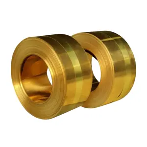 0.1毫米-3毫米CuZn30 H70 C2600黄铜带/黄铜线圈