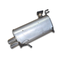 Pièces automobiles bon marché, silencieux d'échappement arrière, double embouts en acier inoxydable pour Mitsubishi Outlander 3.0L V6 2007-2013