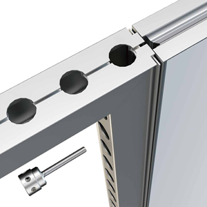 Système de stand modulaire incurvé polyvalent de 62 mm en tissu, structure modulaire reconfigurable pour exposition commerciale - Product Image 3