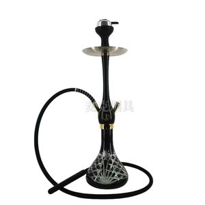 Cachimba de madera con base de vidrio |   Cachimba Premium Estilo Wookah |   Cachimba Artesanal—Ideal para Salones y Uso Doméstico - Product Image 1