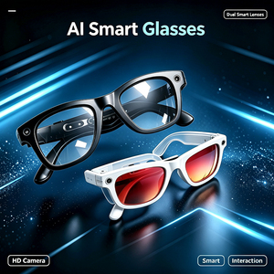 IFA02 W610 Multi‑language Voice Translator, Portable Bluetooth Audio Glasses, Travel Business Use, ai translation <b>smart</b> glasses - Product Image 3