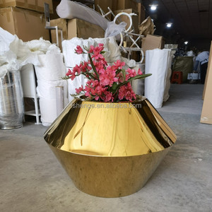 Vaso <span class=keywords><strong>da</strong></span> Terra Moderno per Esterni a Basso MOQ / Lussuoso Vaso Grande in Metallo Nero per Fiori / Vaso per Piante <span class=keywords><strong>da</strong></span> Interno - Product Image 6