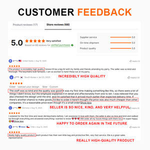 Buat Gantungan Kunci Akrilik Sendiri, Gantungan Kunci Akrilik Transparan dengan Cetak Kustom, Gantungan Kunci Personal untuk Souvenir dan Hadiah - Product Image 6