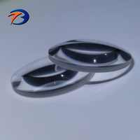 Lentille convexe Plano 25mm de diamètre verre optique lentille convexe pour projecteur