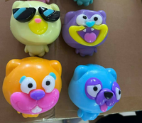 Jouets anti-stress Squishy Jumbo Monster Halloween, jouet sensoriel Squishy Face Smusher, cadeau fantaisie pour adultes et enfants