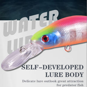 Leurre de pêche dur en ABS, leurre coulant type <span class=keywords><strong>Minnow</strong></span>, Crankbait, Jerkbait pour la pêche en eau salée, en rivière et en mer - Product Image 3