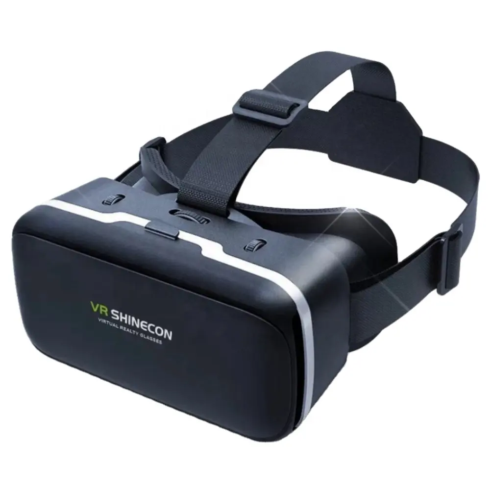 G04 VR 안경 공장 가상 디스플레이 현실 안경 휴대 전화 3D HD VR 헤드셋 게임 비디오 영화