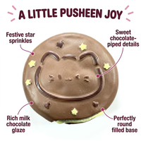 Jouet sensoriel anti-stress en forme de Dorayaki au chocolat, à remontée lente, taille deux mains, pour enfants de 3 ans et plus
