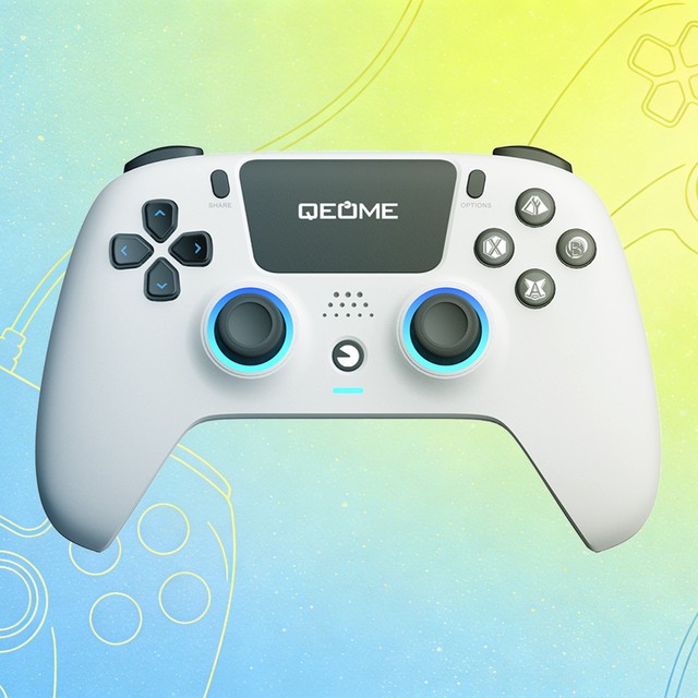 Game Joystick Six-axis Dynamic Sensing Programmable Buttons Wireless 2.4GHz/Wired Connection Ergonomic Design Supports