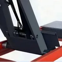 Elevador de Tijera Gaosheng de Perfil Bajo con Doble Cilindro Hidráulico, Certificado CE ISO, para Salas de Exhibición de Equipos Automotrices
