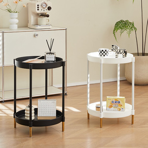 Mesa <span class=keywords><strong>de</strong></span> centro con doble nivel, mesa <span class=keywords><strong>de</strong></span> plástico Simple para sala <span class=keywords><strong>de</strong></span> estar, muebles <span class=keywords><strong>de</strong></span> <span class=keywords><strong>pie</strong></span>, mesa lateral para organizador <span class=keywords><strong>de</strong></span> cocina, almacenamiento - Product Image 2