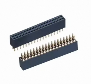 Индивидуальный пластиковый Однорядный/двухрядный прямой разъем, 1,27 мм, штекер для печатной платы - Product Image 2