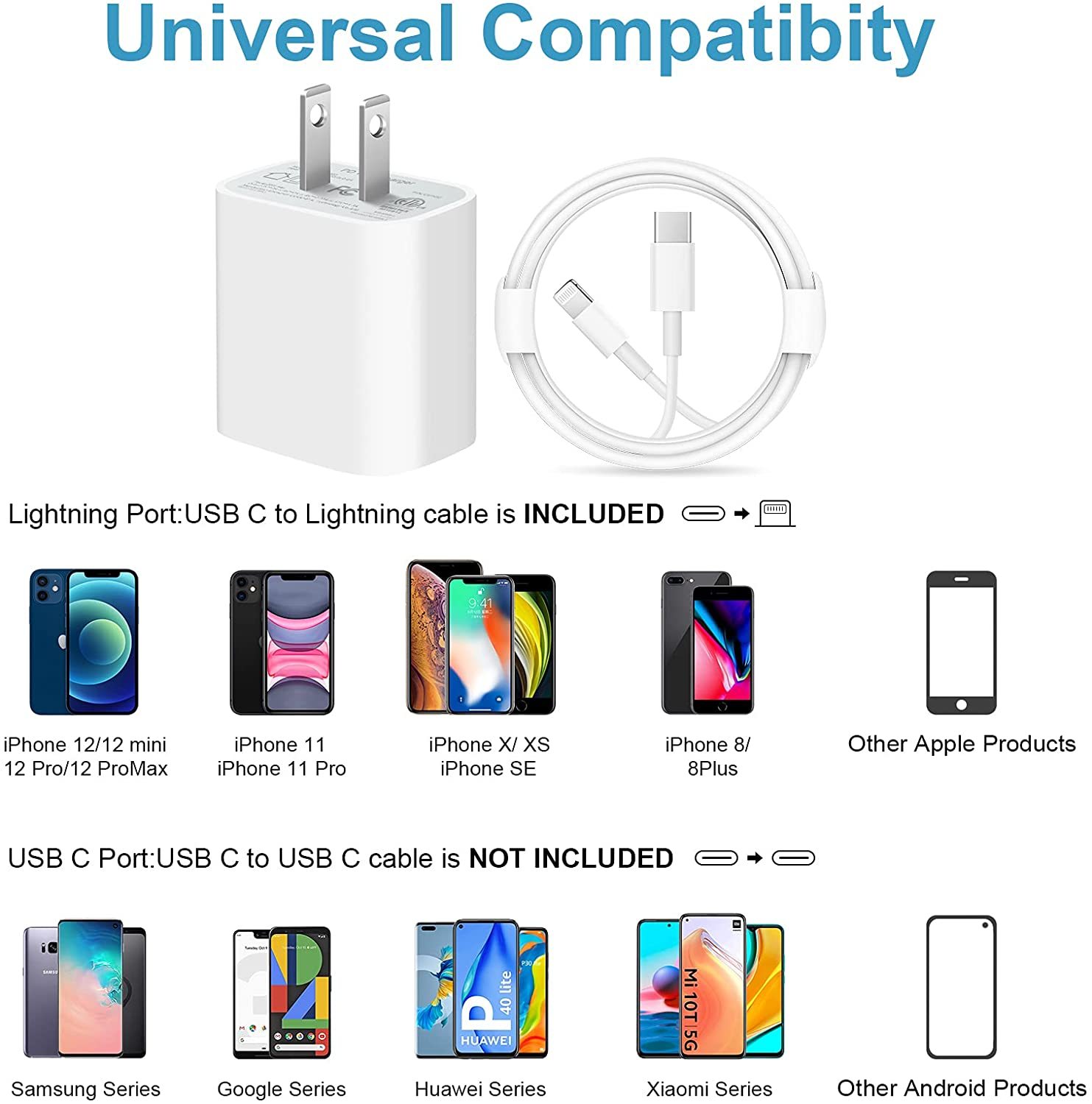 Top selling products 2021 PD18W 20W lighting to usb cable for iphone cable charger 13 12 x 1m 2m phone accessories
