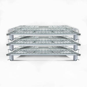 Chất lượng cao nhúng nóng kẽm sắt thép kim loại lồng kho lưu trữ lưới container dây giỏ Hàn giải pháp chế biến - Product Image 6