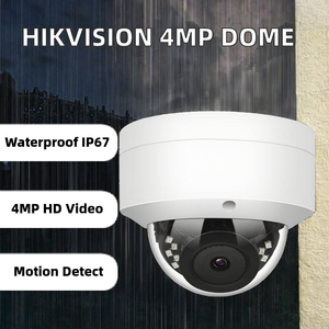 Hik Compatible NDAA Compliant VCA AI Cross Line Detection 4MP IP67 Built-in Mic PoE Dome IP Network <strong>Camera</strong> CMOS Sensor - Product Image 2