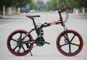 Bicicleta de Montaña plegable para adultos, de 20 pulgadas con frenos de disco dobles, venta al por mayor, novedad de 2021 - Product Image 2