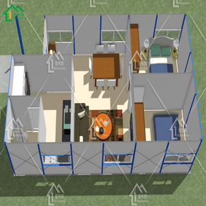 Cas préfabriquée prezzi maisons préfabriquées afrique du sud fabricants à faible coût maison préfabriquée estimations article po - Product Image 2