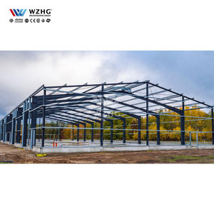 Entrepôt préfabriqué à vendre Kit de construction en acier avec portes industrielles Taille personnalisable? - Product Image 2