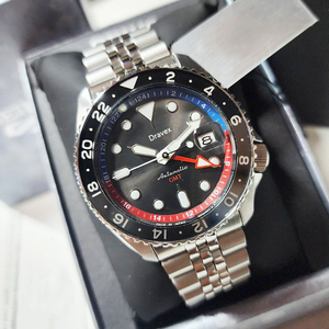 Orologio Automatico Seikot 5 GMT Sportivo Elegante, Luminoso, Impermeabile 30M, in Acciaio Inossidabile 42mm, Classico Orologio Meccanico da Uomo - Product Image 5