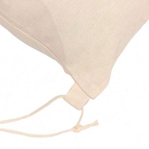 Hot Sale Custom Logo Eco Friendly Plain Natural Shopping Cotton Bag Draw String <b>Backpack</b> Cotton Canvas <b>Drawstring</b> <b>Backpack</b> - Product Image 2