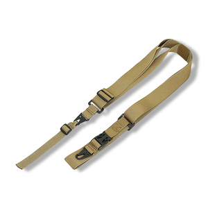 1.5インチ戦術<span class=keywords><strong>3</strong></span>点ナイロンMOLLEスリングガンショルダーストラップ調整可能クイックデタッチハンティングアクセサリーハンギングスリング - Product Image 2
