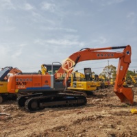 Haute qualité 90% nouvelle pelle Hitachi ZX240 capacité de 24 tonnes prêt à l'emploi moteur Hitachi garantie 1 an équipement de Construction