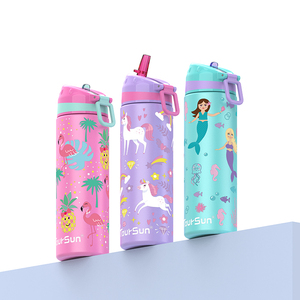 Bình nước giữ nhiệt hai lớp bằng thép không gỉ Kids Factory - Product Image 1