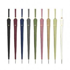 OEM Custom Durable Nylon Straight Shaft UV Printing Long Handle Promotional Rain Umbrella Factory Direct Bulk Customization - Product Image 1