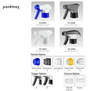 Pompe pulvérisatrice en mousse plastique écologique personnalisée de 28 mm avec gâchette en PP et impression sérigraphique pour emballage cosmétique - Product Image 5