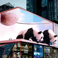 Module d'affichage LED numérique incurvé en aluminium P6.6, indice de protection IP66, garantie de 3 ans, couleur pleine, utilisation en extérieur pour les magasins de détail