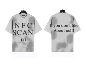 Camiseta Negra Lavada Estilo Urbano para Hombre, Vintage, Oversize, con Estampado Gráfico, de Algodón Pesado de 220 Gramos, Estilo Hip Hop - Product Image 5