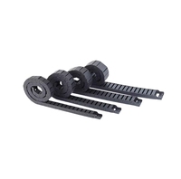 Chaîne porte-câbles en nylon de type pont, chaîne de traînage silencieuse à grande vitesse pour machine-outil CNC et découpe laser, conduit de protection des câbles