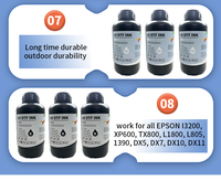 Imprimante jet d'encre UV I3200 d'origine avec trois têtes XP600, impression numérique multicolore pour film DTF AB et UV pour autocollant DTF
