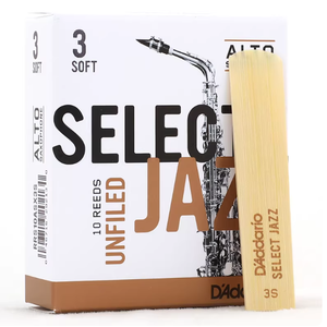 Ance per Sassofono American <span class=keywords><strong>DAddario</strong></span> Rico Jazz Select American Cut per Performance Musicali, Accessori per Sassofono - Product Image 2