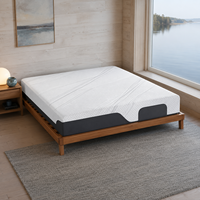 Matelas en mousse à mémoire de forme gel Queen Size de 12 pouces, livré en boîte, pour chambre principale et chambre d'amis, avec confort en mousse de soutien
