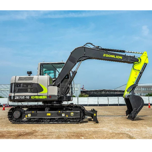 Mini-excavatrice sur chenilles Zoomlion ZE75E-10, la plus petite de Chine, micro-excavatrice hydraulique de 8 tonnes, neuve ou d'occasion - Product Image 2
