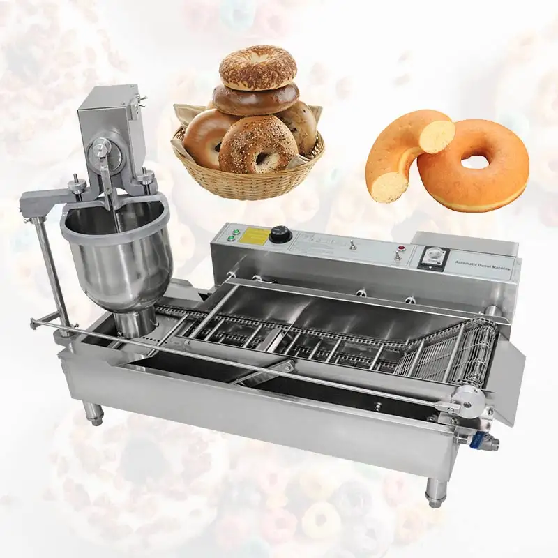 Máquina portátil redonda de Gas para hacer rosquillas, utensilio para freír rosquillas, T101
