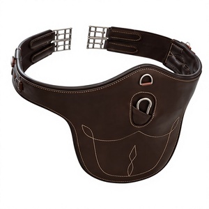 Fabricant de sangles équestres en cuir avec logo personnalisé de Divine International - Product Image 1