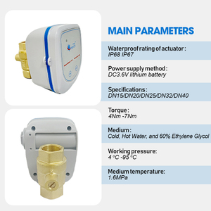 1/<span class=keywords><strong>2</strong></span> "ZigBee วาล์ว DC3.6V น้ำอัจฉริยะ ZigBee วาล์วน้ำ Zigbee - Product Image 5