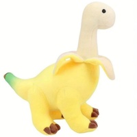 Peluche Dinosaure Banane, Animal en Peluche Brachiosaurus en Forme de Fruit à Col Long pour Enfants, Logo Personnalisé, Vente en Gros OEM ODM