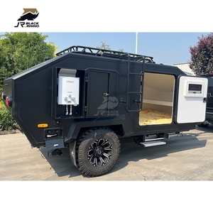 Las <span class=keywords><strong>Mejores</strong></span> Caravanas Remolcables 4x4 de Fibra de Vidrio para Campamento al Aire Libre, Caravana de Campamento con Paneles Solares al Mejor Precio - Product Image 2
