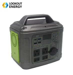 Alimentation solaire de secours au Lithium-Ion 200w, station d'alimentation portable lifepo4