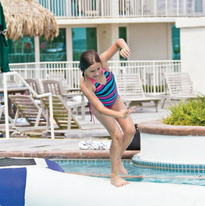 Parc de trampolines aquatiques gonflables personnalisés pour usage commercial, jeux aquatiques avec trampolines et balles d'équilibre à vendre - Product Image 5