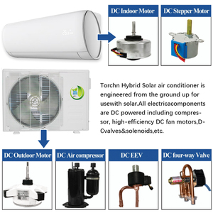 Năng lượng mặt trời Powered <span class=keywords><strong>AC</strong></span> điều hòa không khí năng lượng mặt trời điện làm mát điều hòa không khí <span class=keywords><strong>AC</strong></span> DC lai làm mát điều hòa không khí để bán - Product Image 4