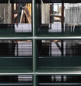 Panneau de clôture extérieur Huake en acier galvanisé durable de style européen de 6 pieds de haut avec installation vidéo pour le bétail et l'agriculture - Product Image 2